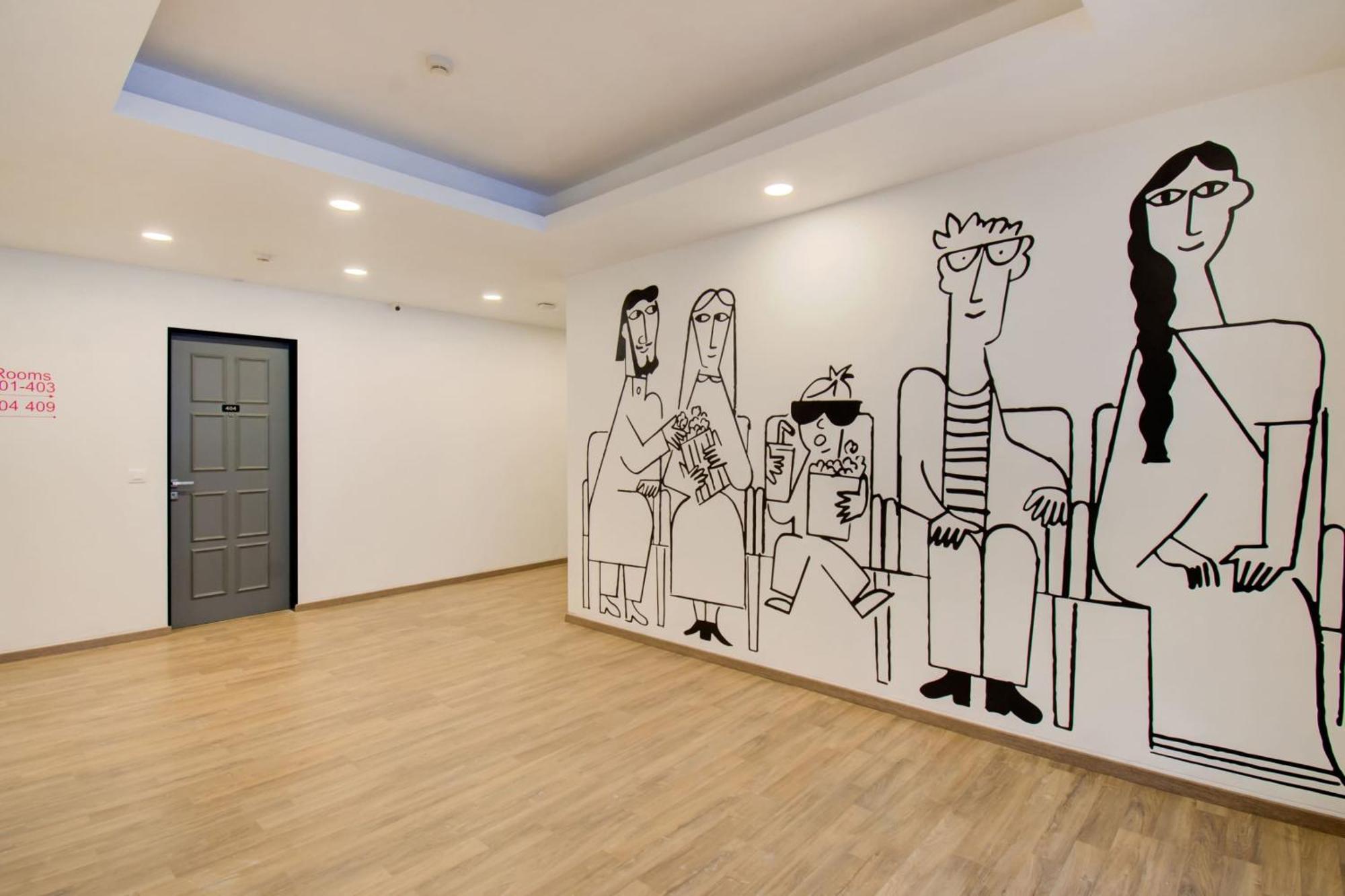 Townhouse The Amv Hotel Gurgaon Bagian luar foto